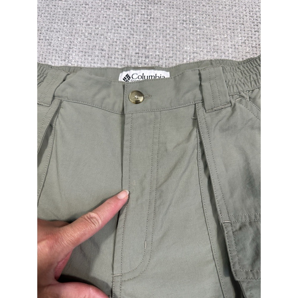 Columbia Women's Olive Green Straight Leg Cargo Pants - Picture 15 of 15